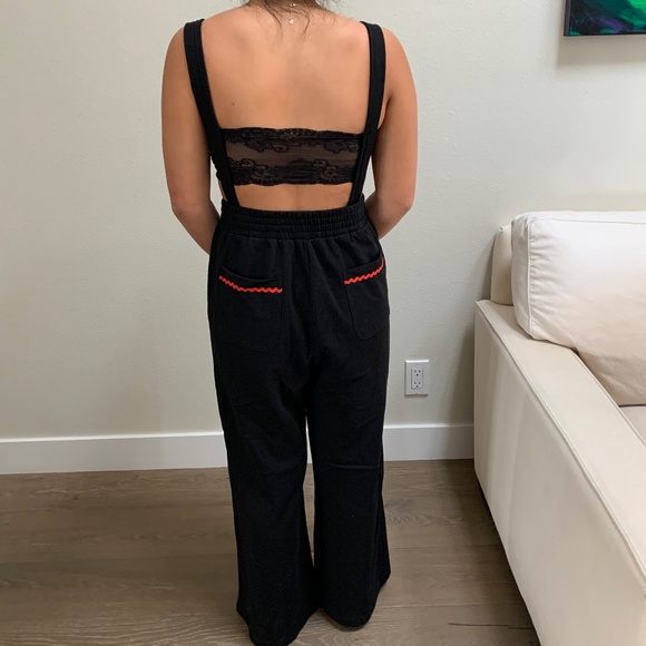 TeeBerry & Weave Apron Front Wide Leg Jumpsuit - Picture 15 of 16